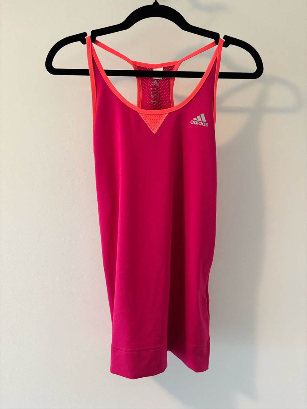 Adidas Climacool Pink and Coral Racerback Tank Top